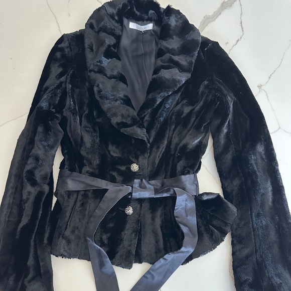 FAUX FUR JKT. - Picture 1 of 5